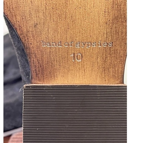 Band of Gypsies Crash Black Slouch Boots - Picture 7 of 8